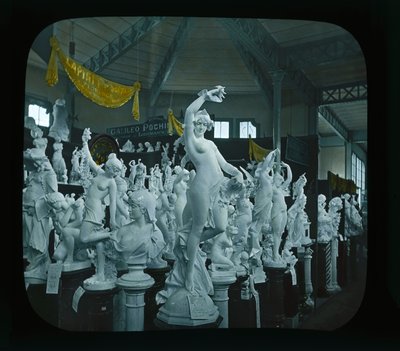 Pařížská expozice: Palác národních manufaktur, 1900 (sklíčko s lucernou) od French Photographer
