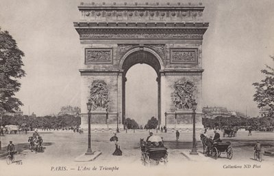 Paříž, Arc de Triomphe od French Photographer