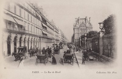 Paříž, Rue De Rivoli od French Photographer