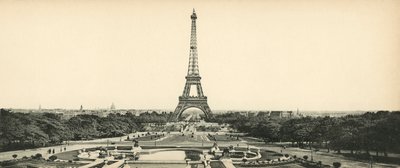Paříž, Eiffelova věž a zahrady Champ-de-Mars, Eiffelova věž a zahrady Champ de Mars od French Photographer