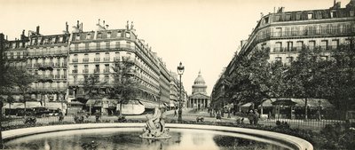 Paříž, Pantheon a Soufflot Street, Pantheon a Soufflot Street od French Photographer