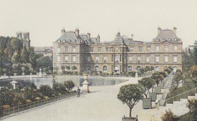 Paříž, Lucemburský palác, Fasáda s výhledem do zahrad od French Photographer