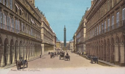 Paříž, Rue Castiglione od French Photographer