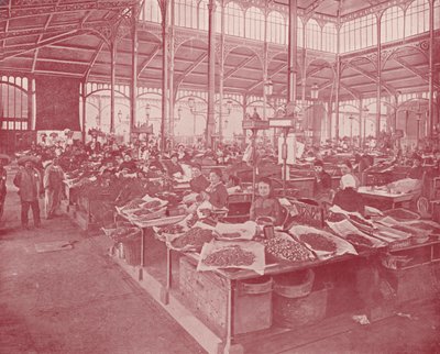 Paříž: The Grand Central Market (černobílá fotografie) od French Photographer