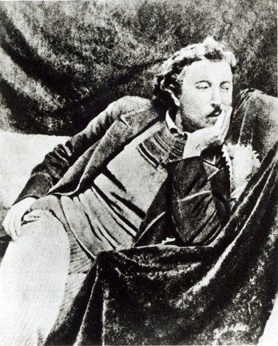 Paul Gauguin (1848-1903) (čb fotografie) od French Photographer