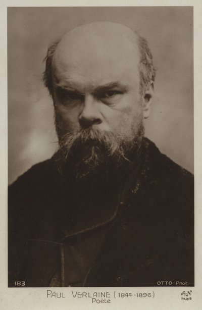Paul Verlaine, francouzský básník od French Photographer