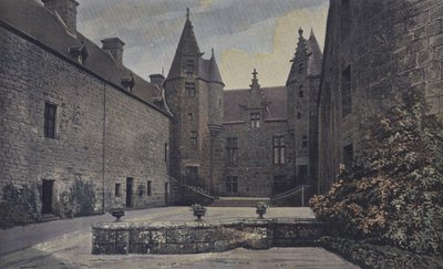 Ploubezre, Chateau de Kergrist, Společně na čestném dvoře od French Photographer
