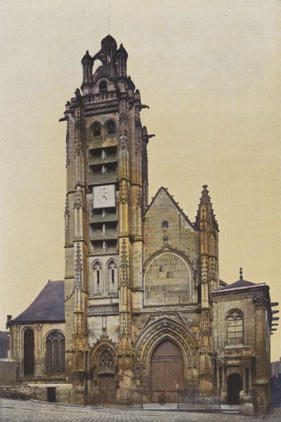 Pontoise, kostel Saint-Maclou, fasáda od French Photographer