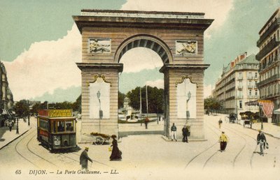 Porte Guillaume, Dijon od French Photographer