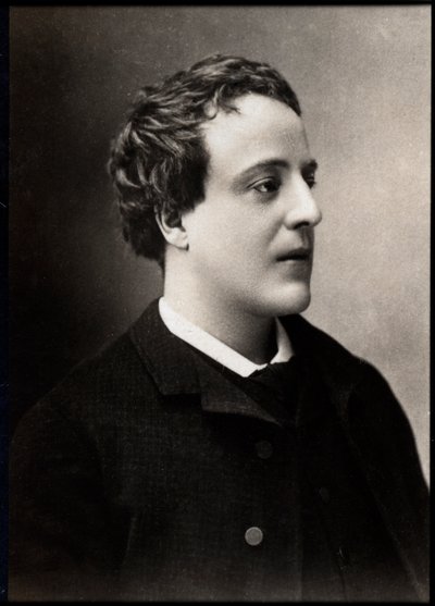 Portrét Adolphe Leon Willette (1857-1926), francouzský malíř, ilustrátor, karikaturista a litograf. od French Photographer
