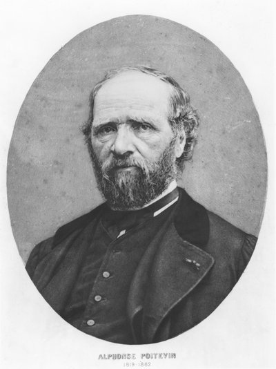 Portrét Alphonse Poitevina od French Photographer