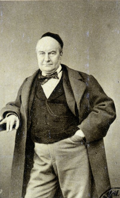 Portrét Charlese Augustina Sainte Beuve (1804 - 1869) (Sainte-Beuve), spisovatel, novinář a literární kritik. od French Photographer