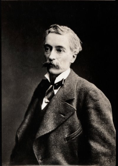 Portrét Edouarda Lockroye (1838-1913), francouzského politika. od French Photographer