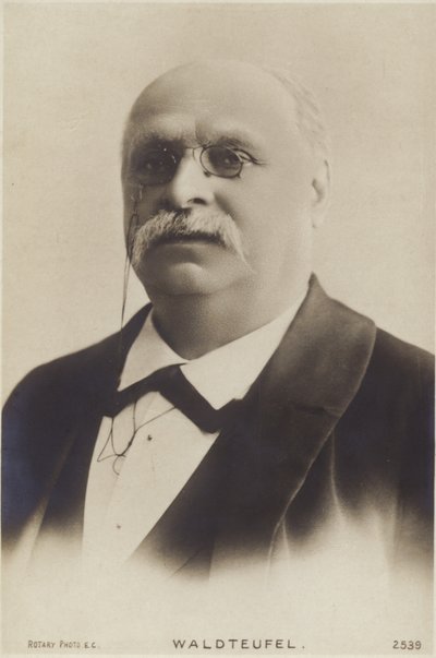 Portrét Emile Waldteufel od French Photographer