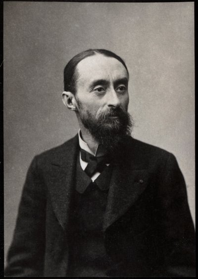 Portrét Fernand Cormon (1845-1924), francouzský malíř. od French Photographer