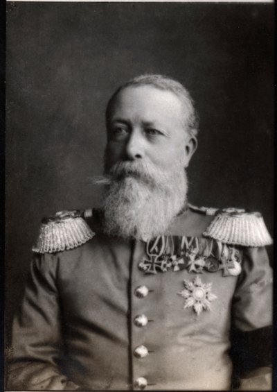 Portrét Fridricha (Fridricha) I. Bádenského (1826-1907) od French Photographer