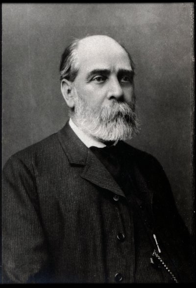 Portrét Hectora Malota (1830-1907), francouzského spisovatele. od French Photographer