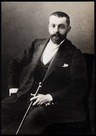 Portrét Henriho Gervexe (1852-1929), francouzského malíře. od French Photographer