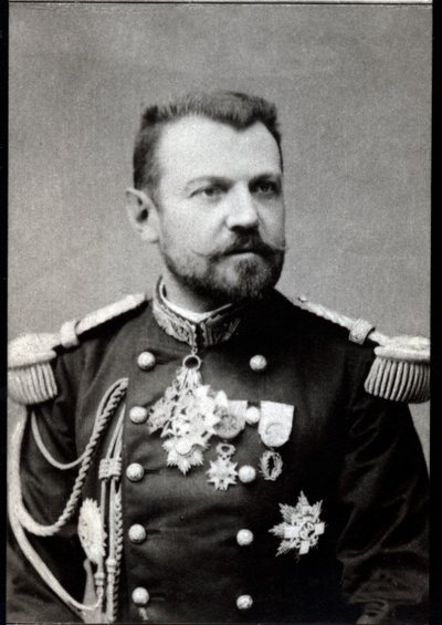 Portrét Henri Joseph Brugere (1841-1918), francouzský generál. od French Photographer