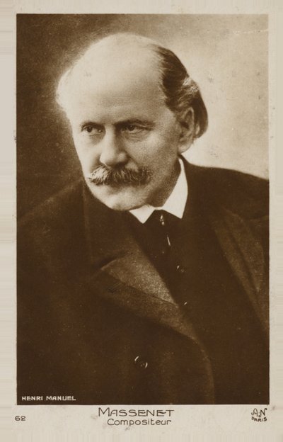 Portrét Julese Masseneta od French Photographer