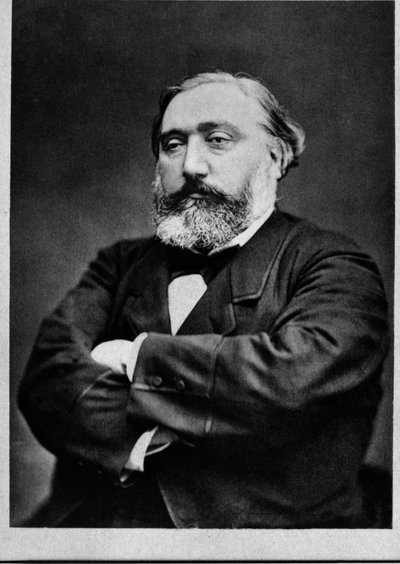 Portrét Leona Gambetty (1838-1882), francouzského státníka. od French Photographer