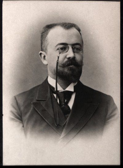 Portrét Marcela Prevosta (1862-1941), francouzského spisovatele a dramatika. od French Photographer