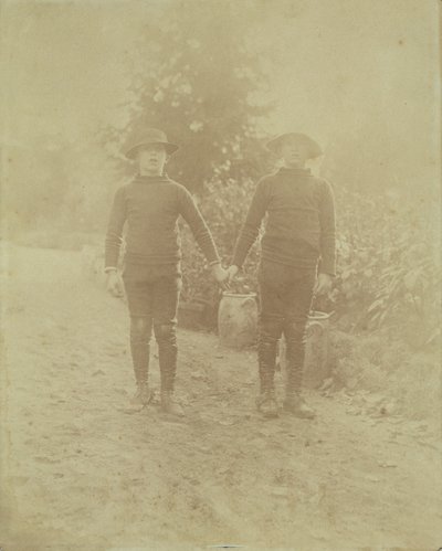 Portrét Michela Moneta a Jean-Pierre Hoschede od French Photographer