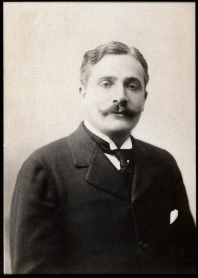 Portrét Pierra Decourcelle (1856-1926), francouzského spisovatele. od French Photographer