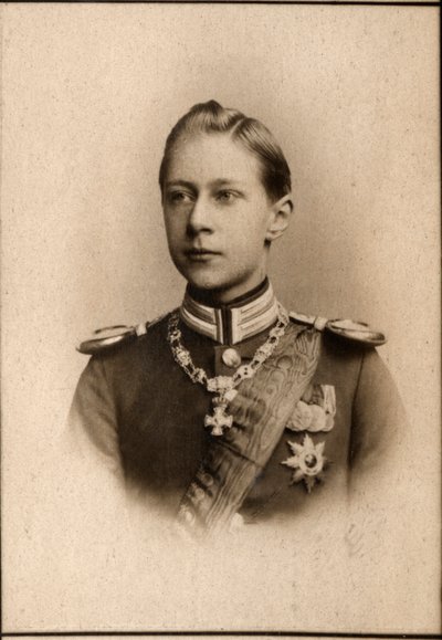Portrét prince Williama (1882-1951), německého korunního prince od French Photographer