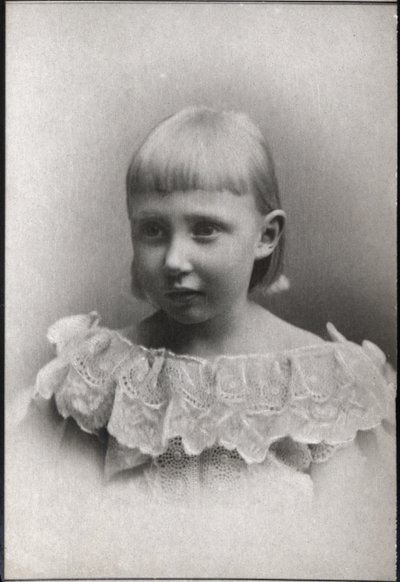 Portrét princezny Dagmar z Dánska a Islandu (1890-1961). od French Photographer