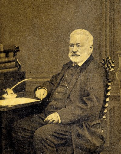 Portrét Victora Huga v roce 1872. od French Photographer