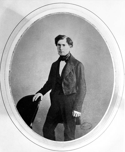 Portrét Victora Puiseuxe od French Photographer