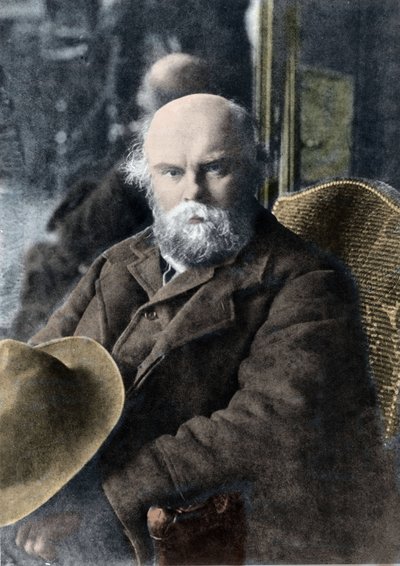 Portrét básníka Paula Verlaina (1844-1896) od French Photographer