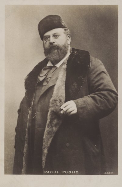 Raoul Pugno , francouzský skladatel, varhaník a klavírista od French Photographer