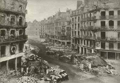 Rue De Rivoli, Paříž, po týdnu, který ukončil Komunu od French Photographer