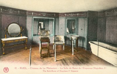 Rueil, Chateau De La Malmaison, Koupelna Napoleona I od French Photographer