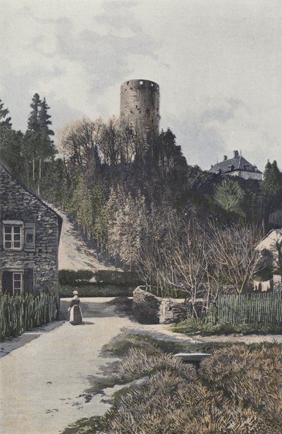 Rupt-sur-Saone, věž hradu od French Photographer