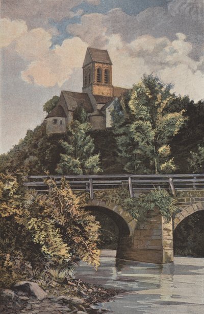 Saint-Ceneri, Kostel, Set N od French Photographer