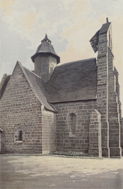 Saint-Cyr-la-Roche, Kostel, Ensemble N od French Photographer