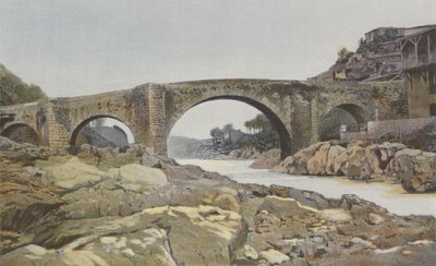 Saint-Lizier-de-Couserans, most přes Salat od French Photographer