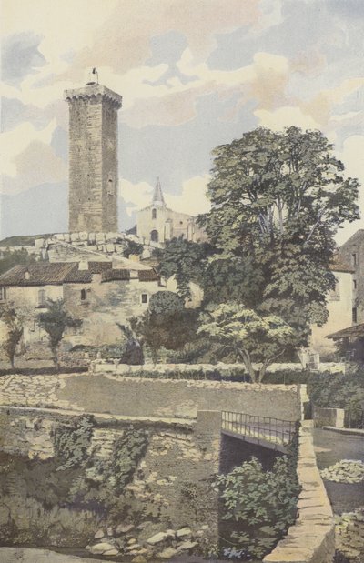 Saint-Martin-de-Brome, žalář a kostel od French Photographer