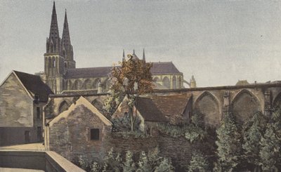 Sees, Cathedral, Ensemble S a zbytky ambitu od French Photographer