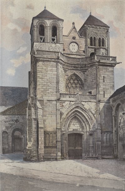 Souvigny, Kostel, Fasáda O od French Photographer