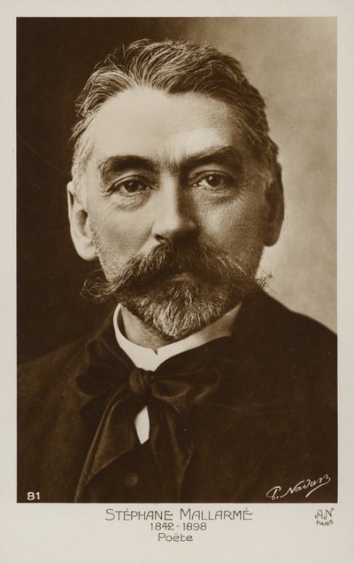 Stephane Mallarme (1842-1898), francouzský básník od French Photographer