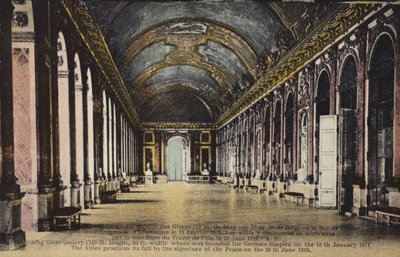 Zrcadlový sál, palác ve Versailles (barevné foto) od French Photographer