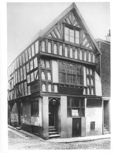 Dům v Bournville, kolem roku 1900 od French Photographer