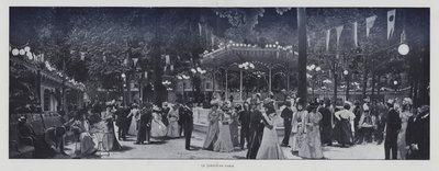 Pařížská zahrada (černobílá fotografie) od French Photographer
