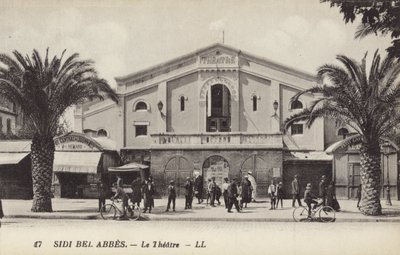 Divadlo, Sidi Bel Abbes, Alžírsko od French Photographer