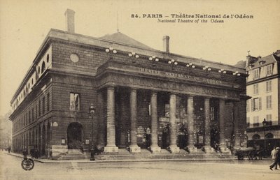 Divadlo National de lOdeon, Paříž od French Photographer