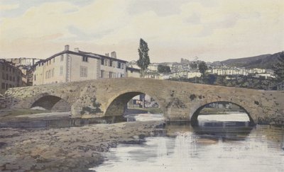 Thiers, Celkový pohled, pořízený z levého břehu Durolle od French Photographer